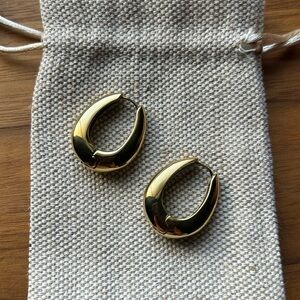 NWOT Hey Harper hoop earrings